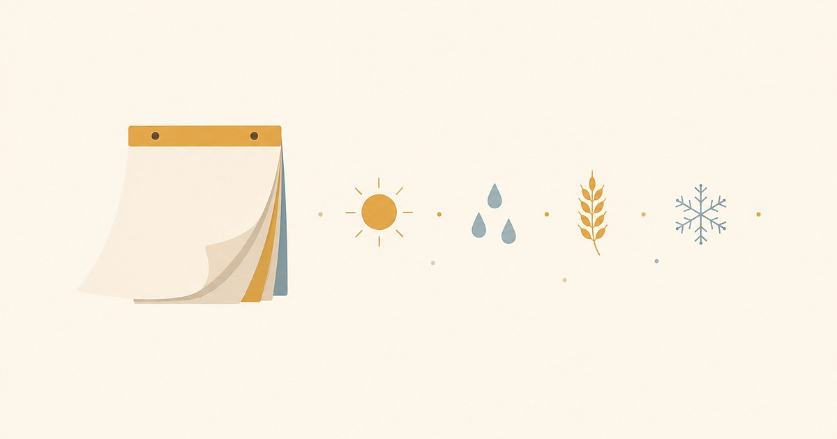「小春日和」は春じゃない？──季節を取り違えやすい言葉5つ