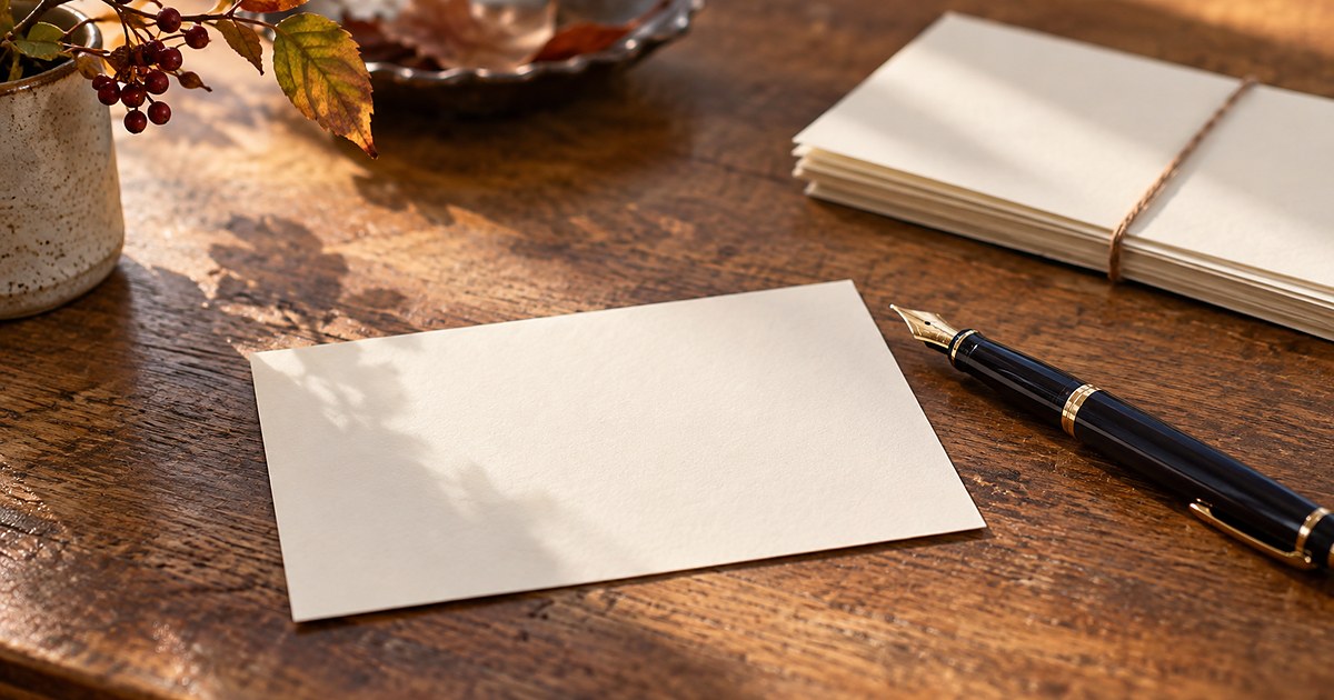 年賀状じまいの伝え方──角が立たない一文の書き方