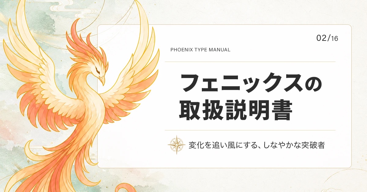 フェニックスタイプの取扱説明書