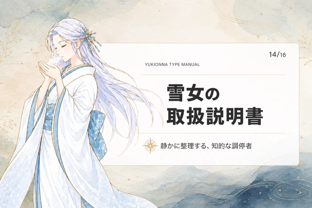 雪女タイプの取扱説明書